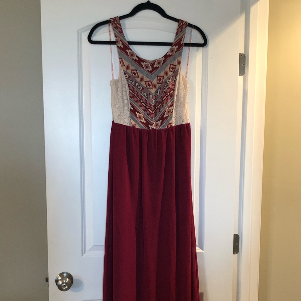 Aztec Maxi Dress